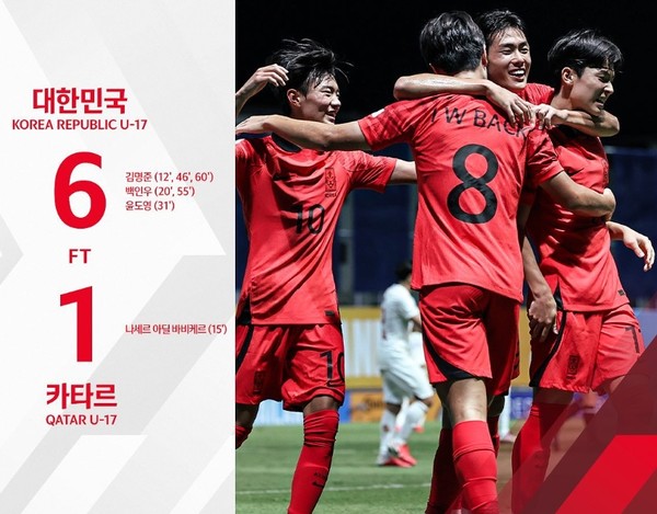 U17 아시안컵 8강 확정, "아쉬운 클린스만호 변성환호로 달래자"