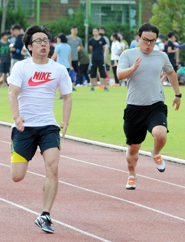 순경채용체력시험, 사력다한 질주 순경채용체력시험, 사력다한 질주