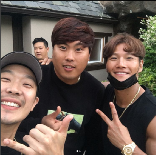 '런닝맨' 하하, 류현진 김종국과 다정한 일상 공개