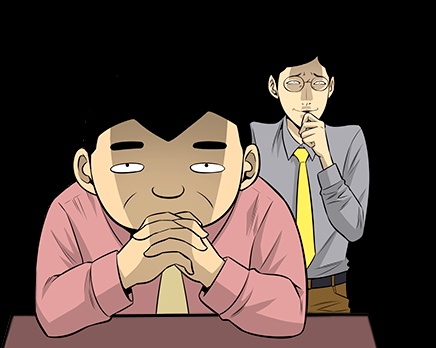 NAVER 웹툰 '쌉니다 천리마마트' 공식 배너 사진