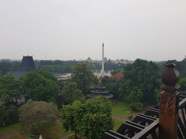 케이블카에서 본 타만미니