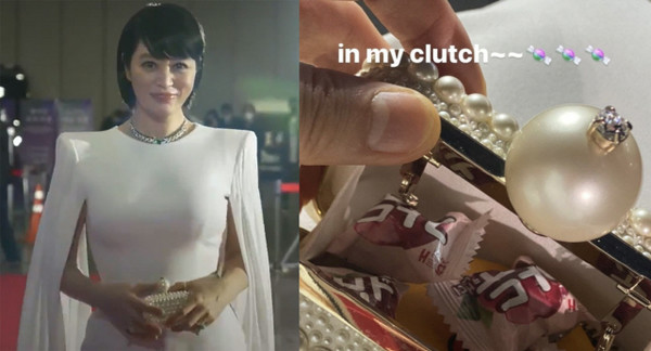 김혜수 인스타그램 스토리 캡처