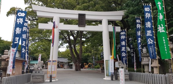 임진왜란 선봉장 가등청정을 모신 신사. (구마모토)