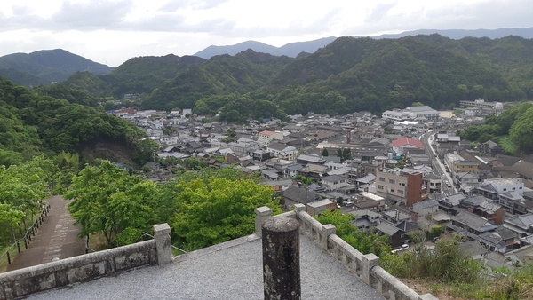 도공이삼평비에서 본 아리타마을 전경