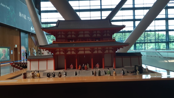 텐만구 궁 모형