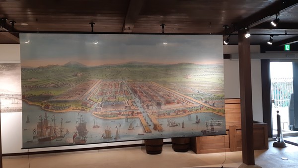 데지마 실제지도