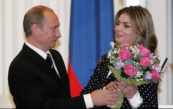 푸틴 대통령과 알리나 카바예바/AP연합