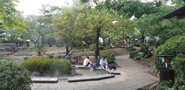 도깨비머리지옥 무료족탕