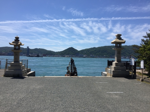 옛 시모노세키항 선착장