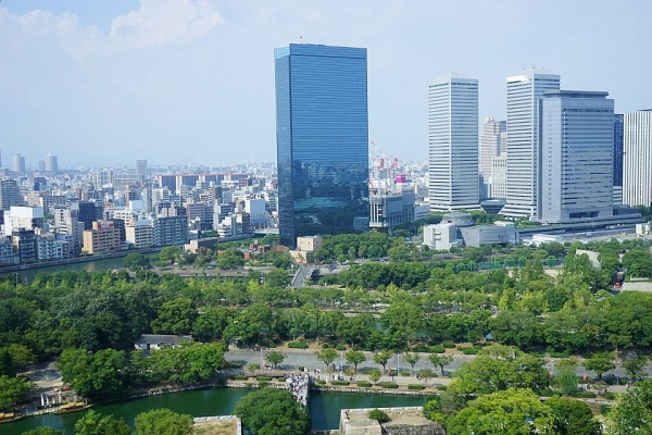 천수각에서 본 시내