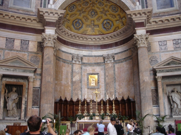 신전 내부 제단