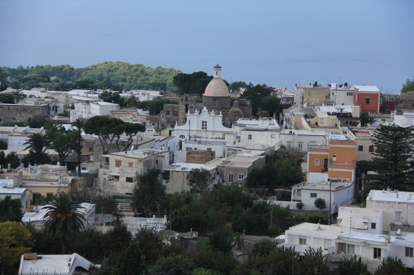 카프리섬 별장들