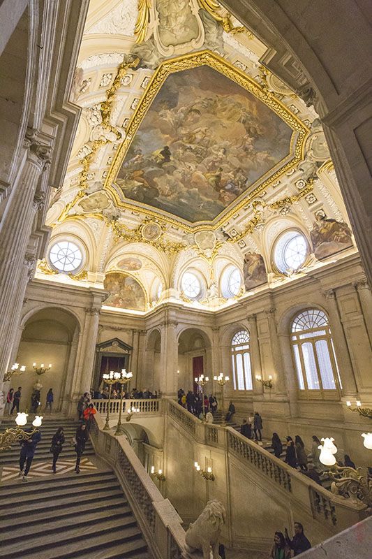 레알궁 천정 프레스코화