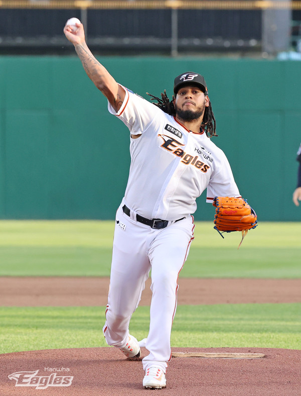 펠릭스 페냐 선수. 한화이글스 제공.