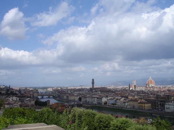 미켈란젤로 언덕에서 본 피렌체