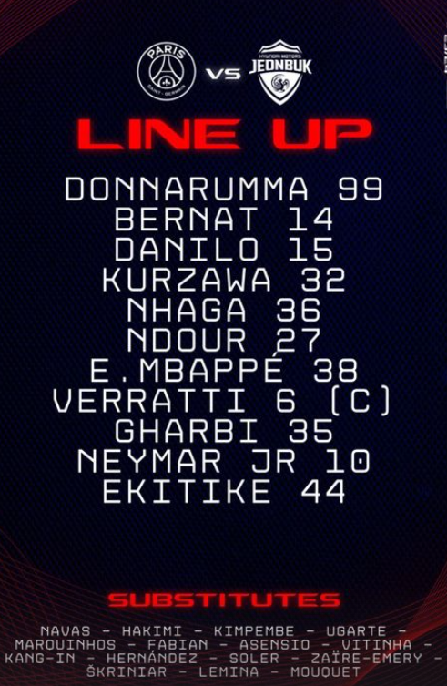 사진 = 파리생제르망 인스타그램