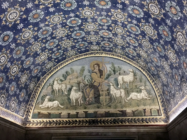 갈라 플라치디아 영묘의 모자이크