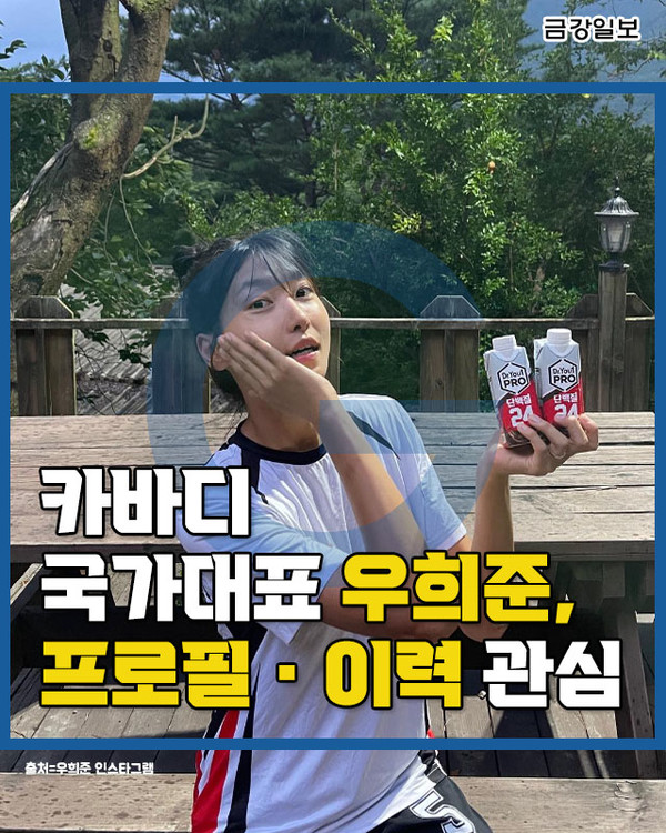 [카드뉴스] 카바디 국가대표 우희준, 프로필ㆍ이력 관심