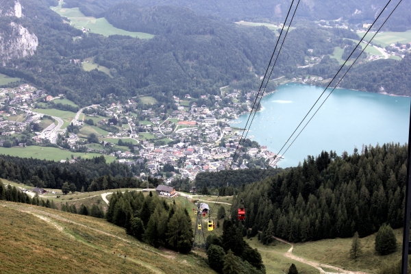 찰츠부르크 캄마굿 전망대에서 바라본 전경