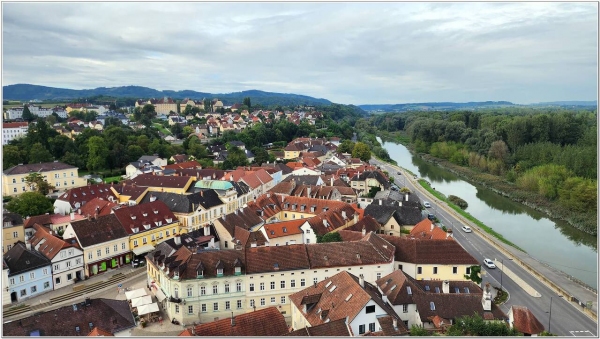 수도원에서 바라본 멜크강