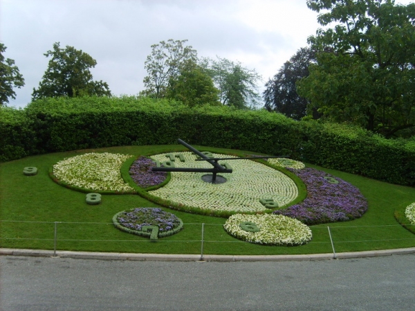 영국공원 꽃시계