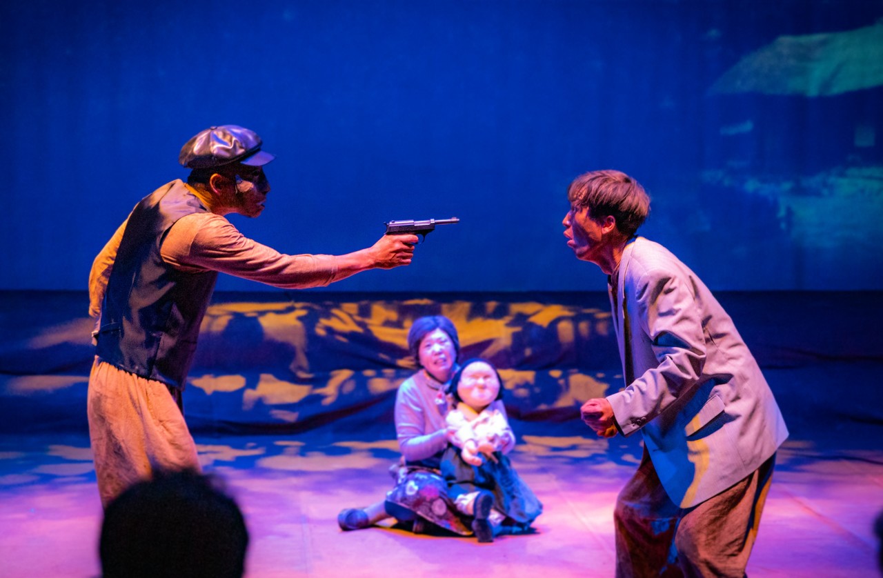 산내 골령골 학살 사건을 담은 연극 '적벽대전'. 우금치 제공