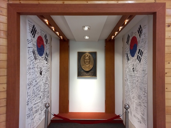 이태준 열사 흉상.