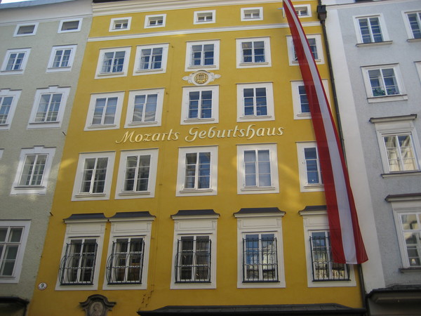 잘츠부르크 모차르트 생가. 사진=이규식