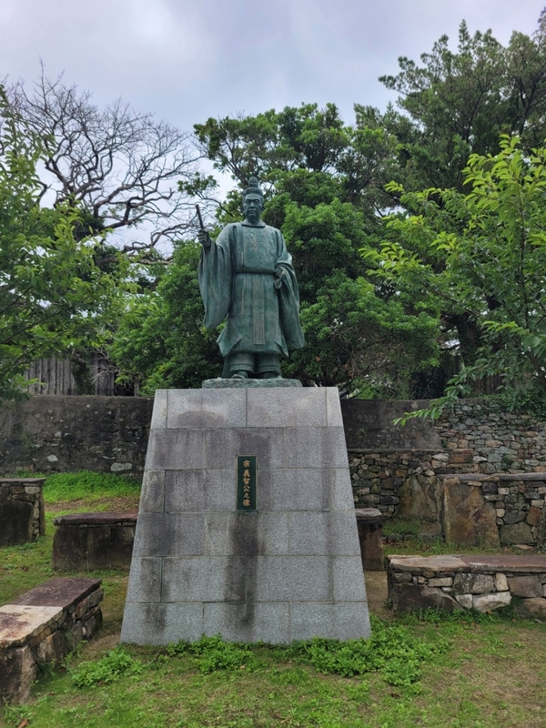 초대 번주 소다유키 동상