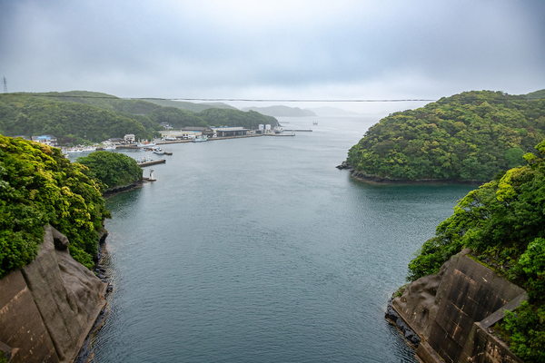 아소만 메고시마 포구.