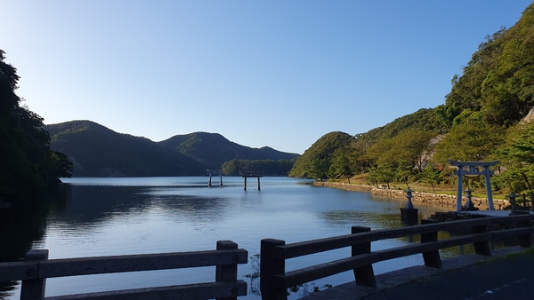 도리이 주변 풍경