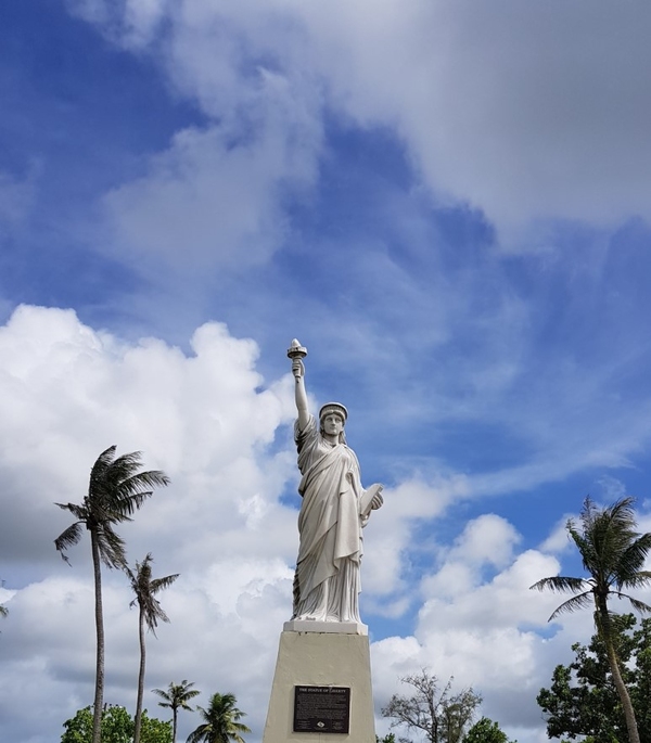 파세오공원 자유여신상