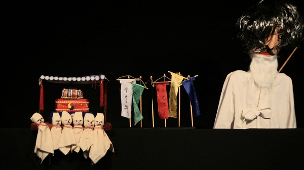 ‘갱경 꼭두각시 놀음’ 공연.