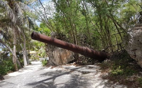 태평양전쟁 일본군 대포