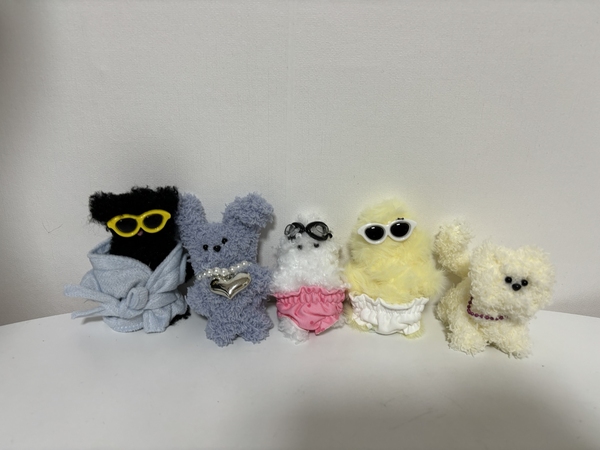 김나래 씨가 만든 모루 인형.