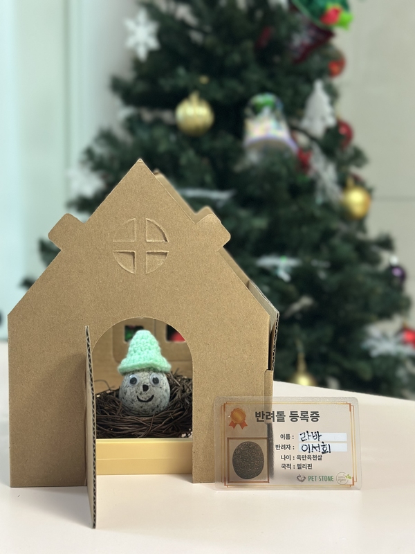 이서희 씨가 키우는 애완돌 ‘라바’.