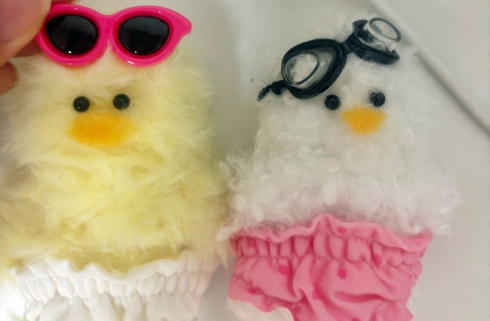 ▲ 김나래 씨가 만든 모루 인형.