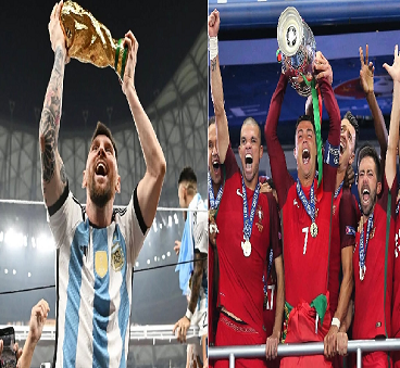 사진= 리오넬 메시, 크리스티아누 호날두