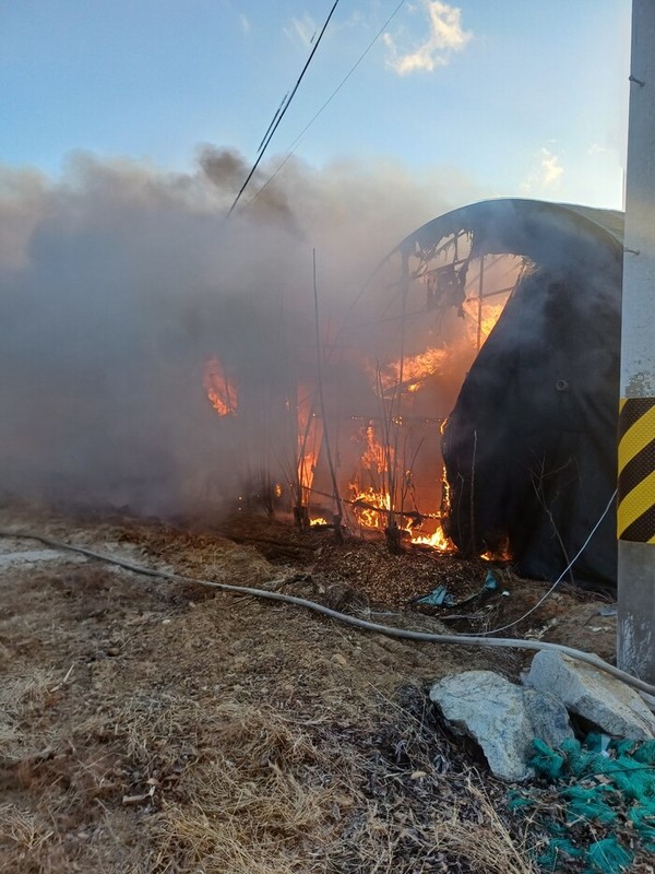 사진 = 논산 소방서 제공