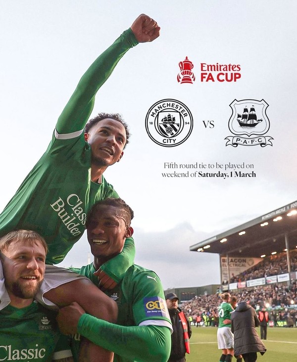 사진= 플리머스 아가일 인스타그램