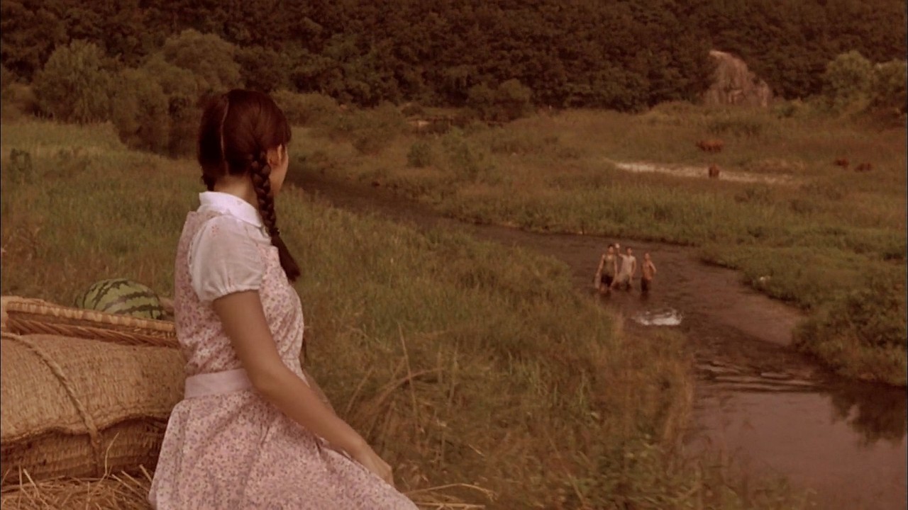 영화 '클래식'. 조승우(준하)와 손예진(주희)이 처음 만나는 장면. 두계천이다.