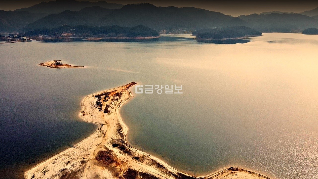 명상정원. 드론촬영. 금강일보 DB