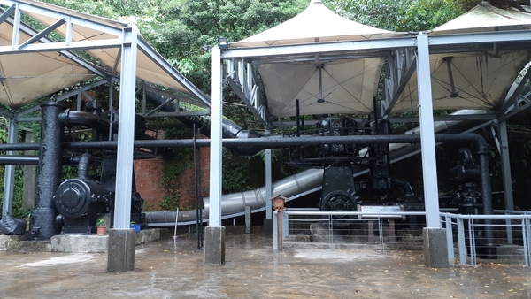 광산 공기순환 모터시설