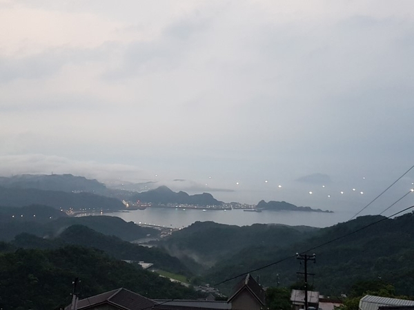 아메이 찻집에서 바라본 바다