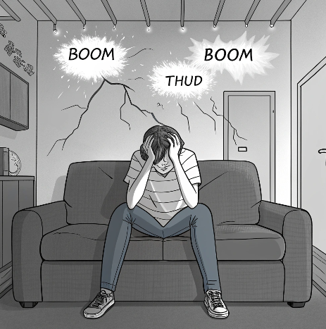 사진= 챗GPT. 층간소음