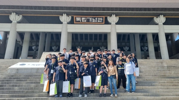 독립기념관 단체 사진