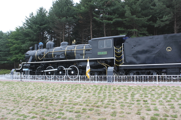 미카형 증기기관차 129호. 국가유산청 제공