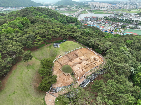 공주왕릉원 조사지 전경. 국가유산청 제공