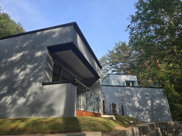 국립방태산자연휴양림 연립동. 국립자연휴양림관리소 제공