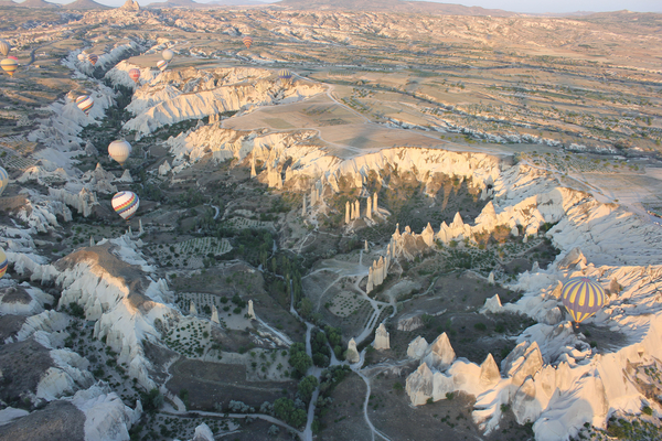 최고도에서 바라본 괴레메 계곡